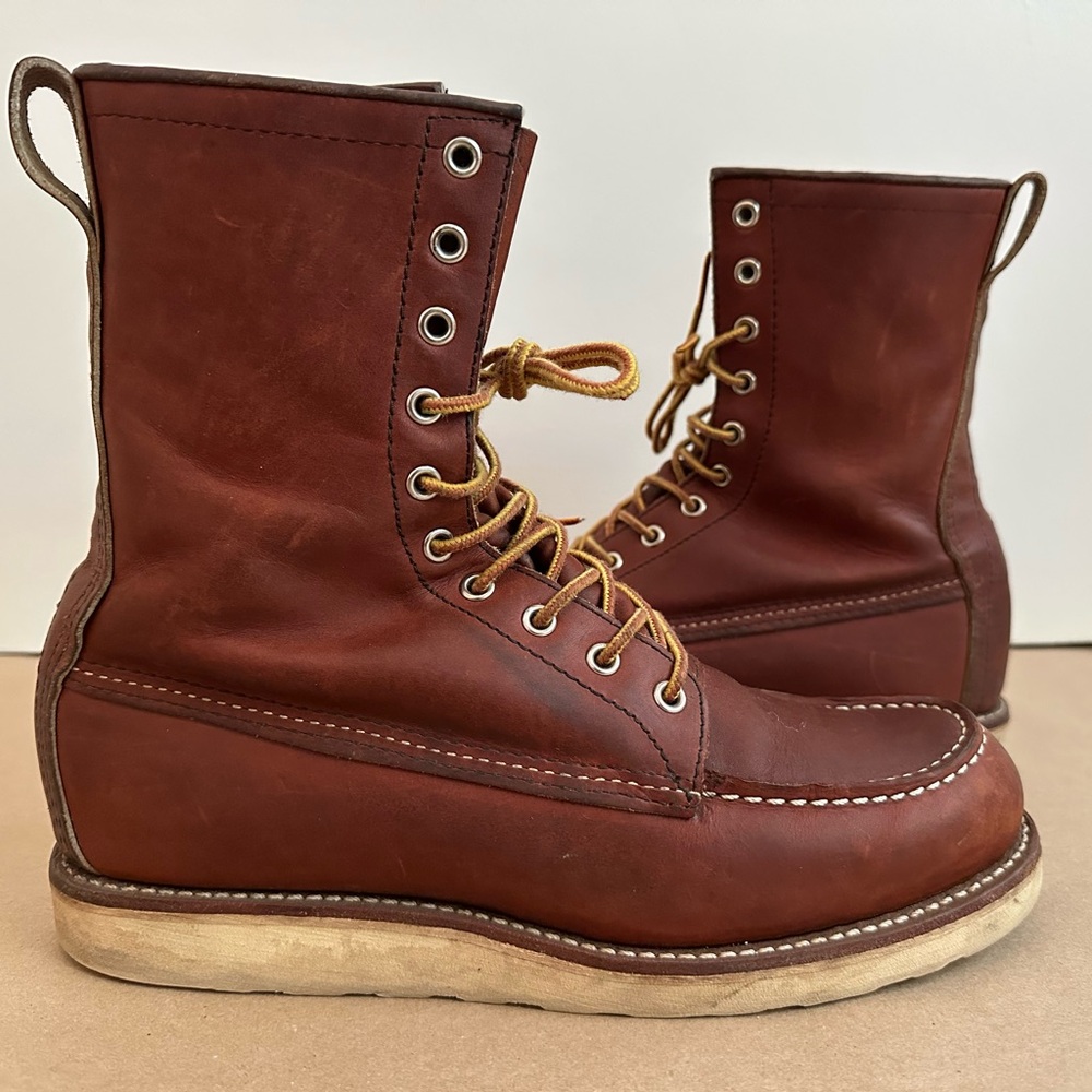 Red Wings Irish Setter 877 8-INCH CLASSIC MOC Oro Legacy Leather